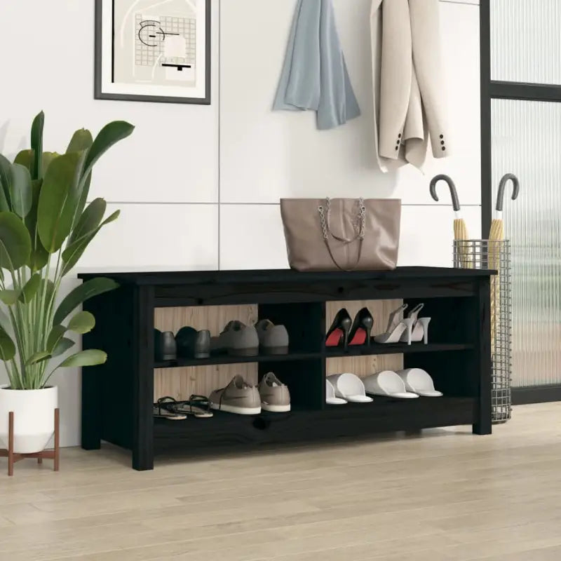 Schoenenbank 70X38X45,5 Cm Massief Grenenhout