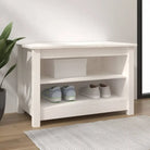 Schoenenbank 70X38X45,5 Cm Massief Grenenhout