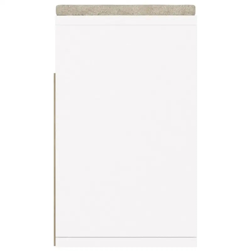 Schoenenbank Met Kussen 104X30X49 Cm Bewerkt Hout