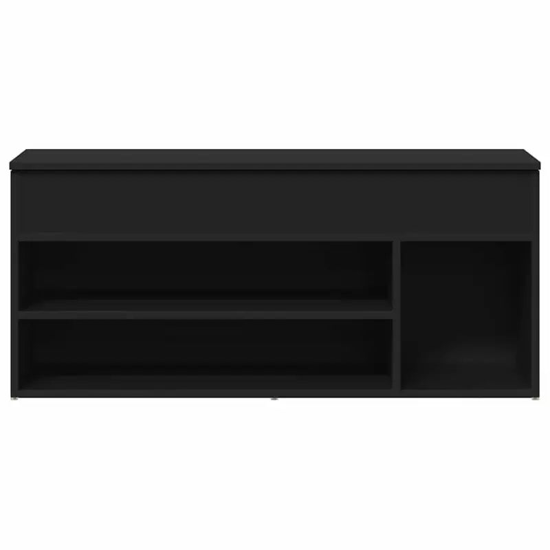 Schoenenbank van bewerkt hout voor een opgeruimde ingang - Schoenenrekken