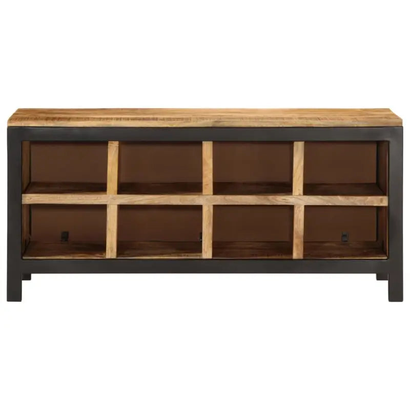 Schoenenbankje 110X35X51 Cm Massief Mangohout