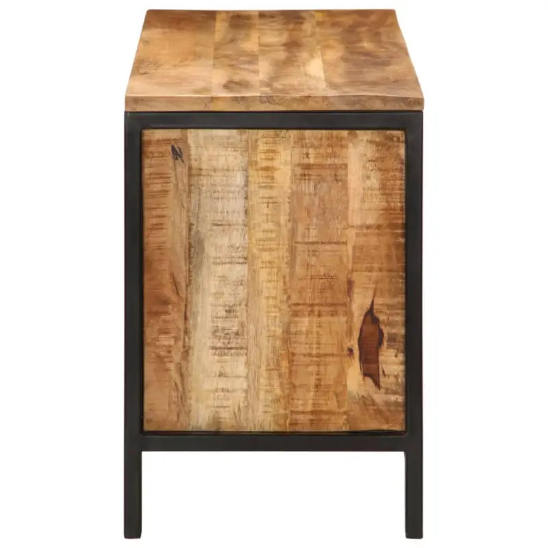 Schoenenbankje 110X35X51 Cm Massief Mangohout