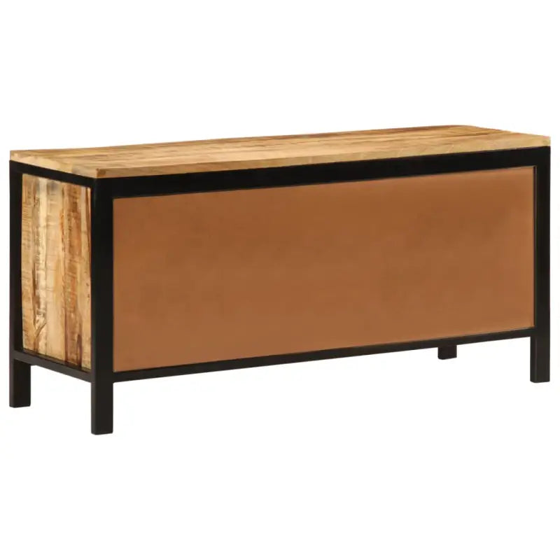 Schoenenbankje 110X35X51 Cm Massief Mangohout