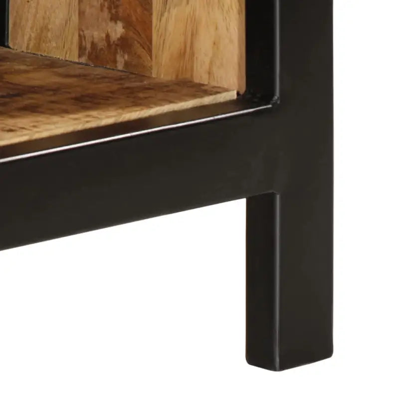 Schoenenbankje 110X35X51 Cm Massief Mangohout
