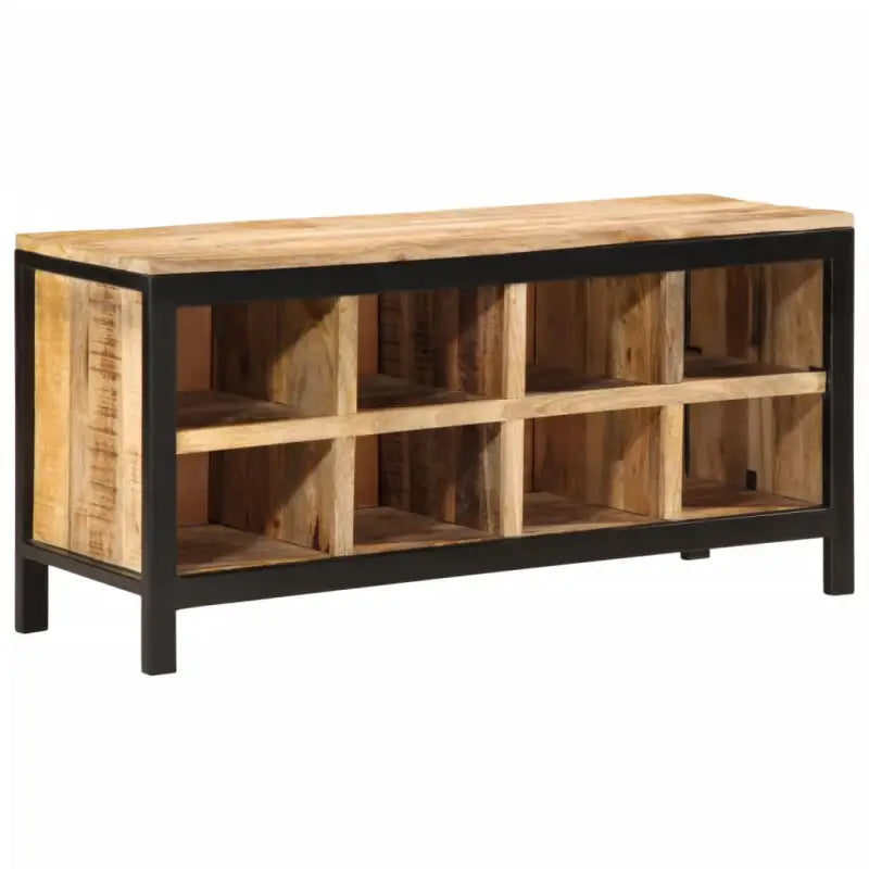 Schoenenbankje 110X35X51 Cm Massief Mangohout