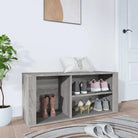 Schoenenkast 100X35X45 Cm Bewerkt Hout