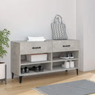 Schoenenkast 102X35X55 Cm Bewerkt Hout Kleurig