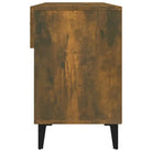 Schoenenkast 102X35X55 Cm Bewerkt Hout Kleurig