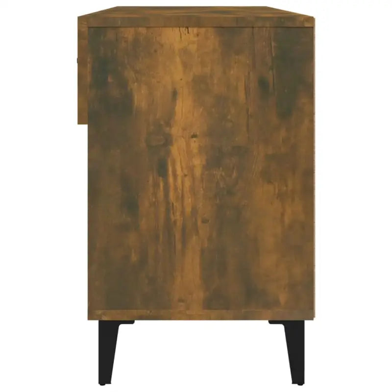 Schoenenkast 102X35X55 Cm Bewerkt Hout Kleurig