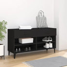 Schoenenkast 102X35X55 Cm Bewerkt Hout Kleurig