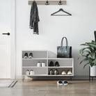 Schoenenkast 102X36X60 Cm Bewerkt Hout
