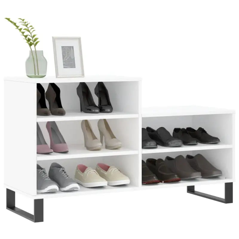 Schoenenkast 102X36X60 Cm Bewerkt Hout
