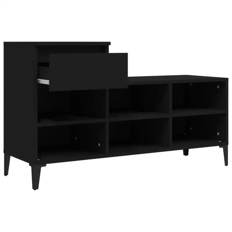 Schoenenkast 102X36X60 Cm Bewerkt Hout