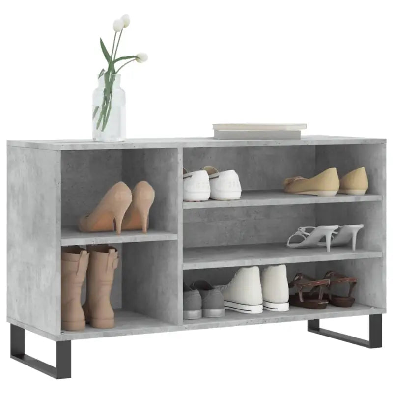 Schoenenkast 102X36X60 Cm Bewerkt Hout