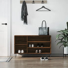 Schoenenkast 102X36X60 Cm Bewerkt Hout Sonoma Grijs