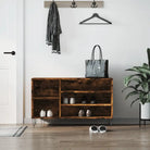 Schoenenkast 102X36X60 Cm Bewerkt Hout Sonoma Grijs