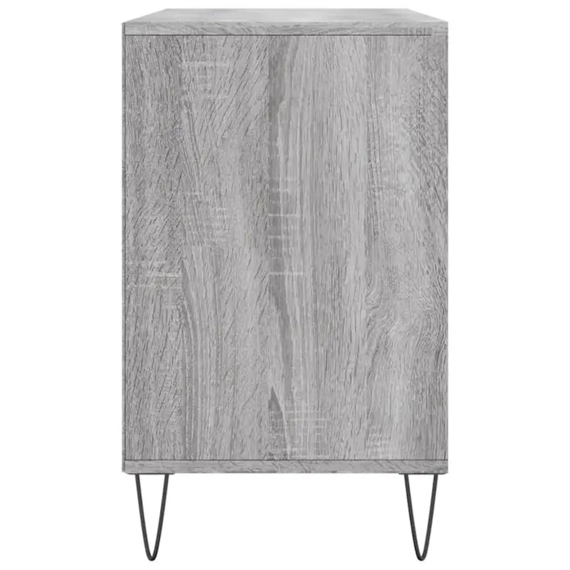 Schoenenkast 102X36X60 Cm Bewerkt Hout Sonoma Grijs