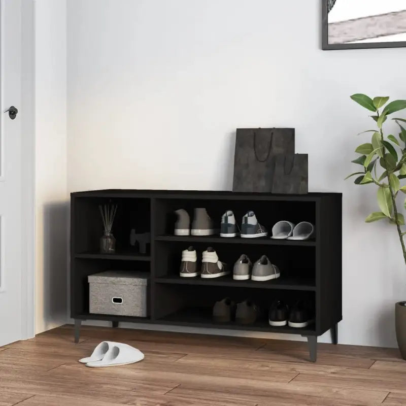 Schoenenkast 102X36X60 Cm Bewerkt Hout