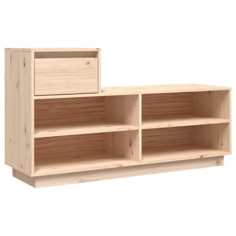 Schoenenkast 110X34X61 Cm Massief Grenenhout