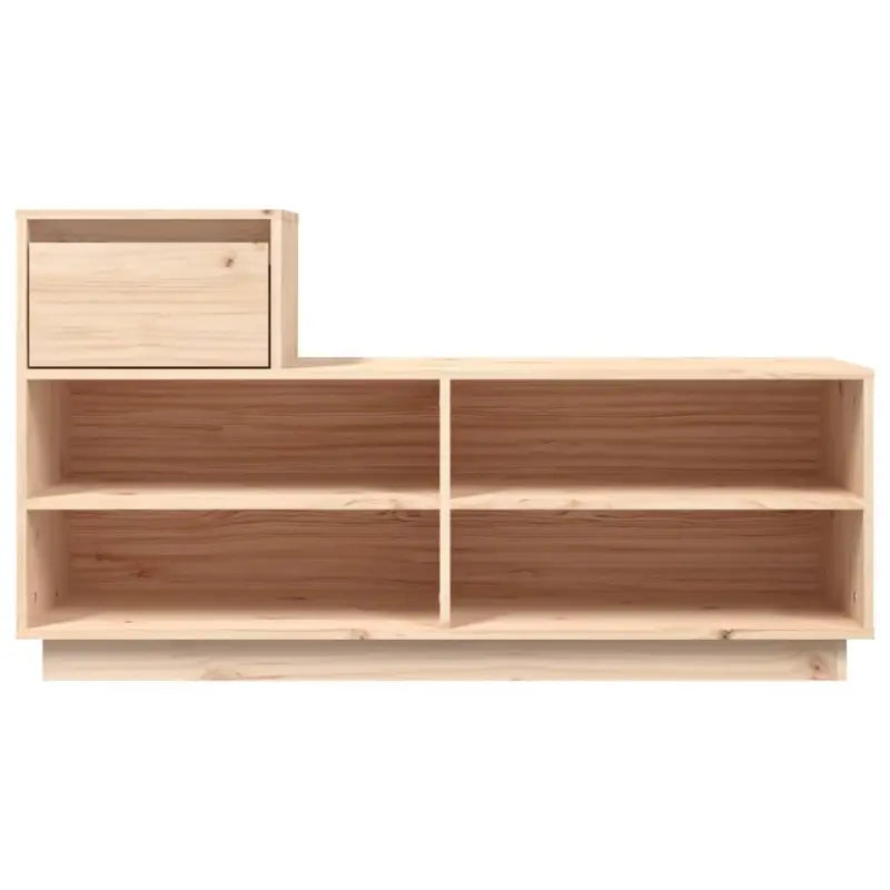 Schoenenkast 110X34X61 Cm Massief Grenenhout