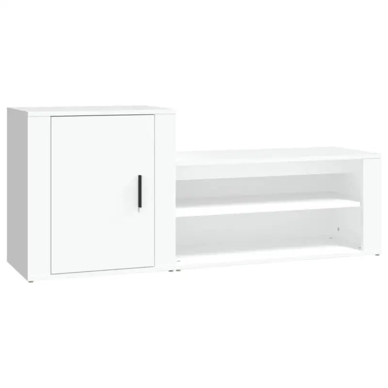 Schoenenkast 130X35X54 Cm Bewerkt Hout