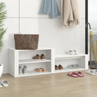 Schoenenkast 150X35X45 Cm Bewerkt Hout