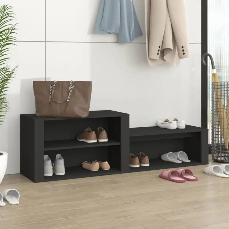 Schoenenkast 150X35X45 Cm Bewerkt Hout
