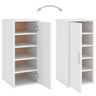 Schoenenkast 32X35X70 Cm Bewerkt Hout