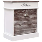 Schoenenkast 50X28X58 Cm Paulowniahout