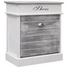 Schoenenkast 50X28X58 Cm Paulowniahout