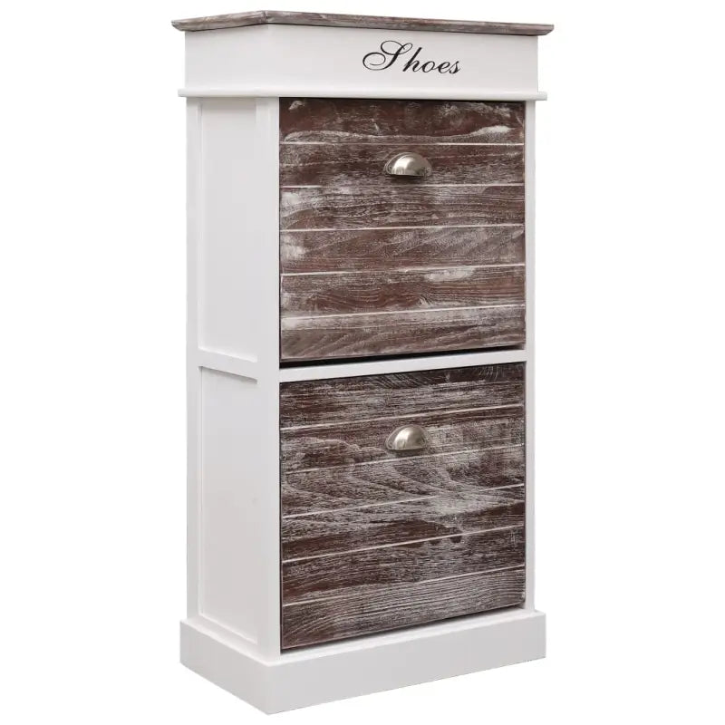 Schoenenkast 50X28X98 Cm Paulowniahout