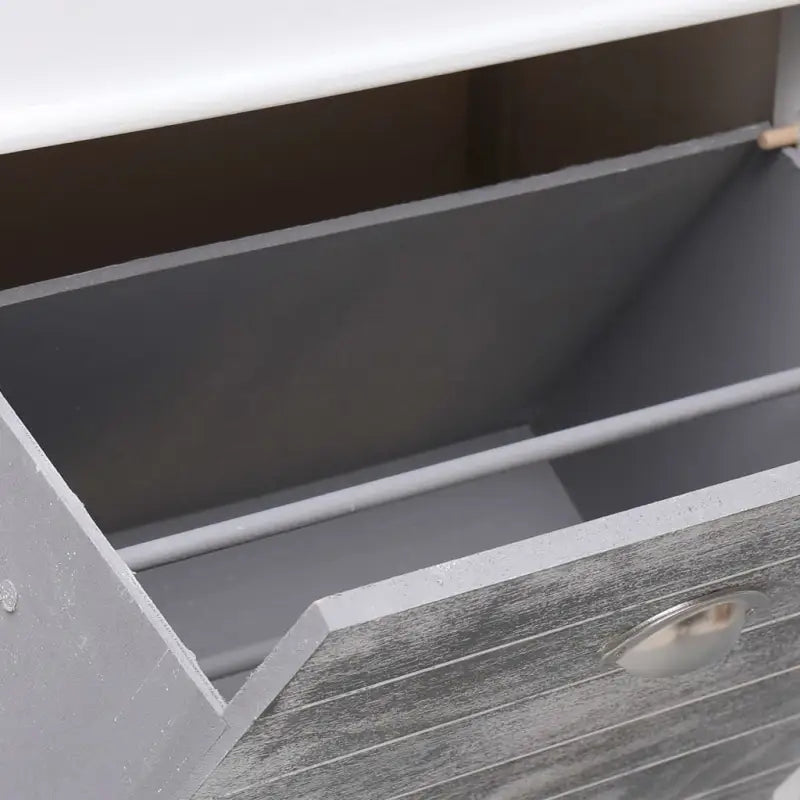 Schoenenkast 50X28X98 Cm Paulowniahout