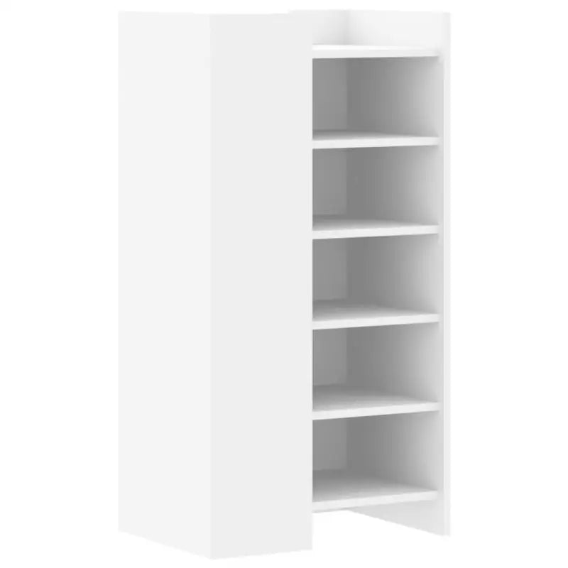 Schoenenkast 52X37,5X100 Cm Bewerkt Hout