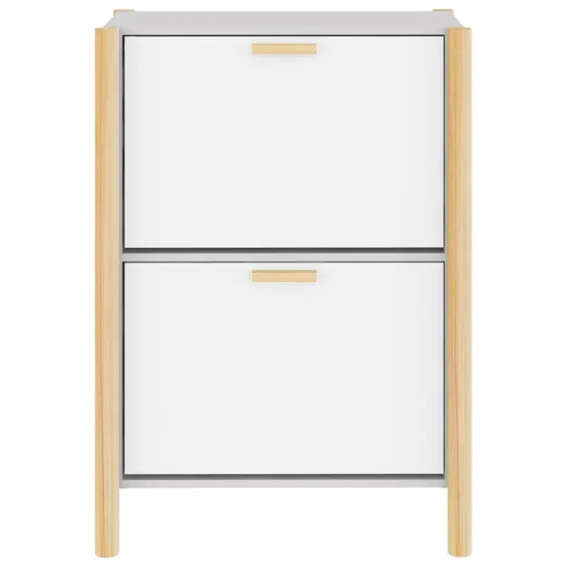Schoenenkast 57,5X33X80 Cm Bewerkt Hout