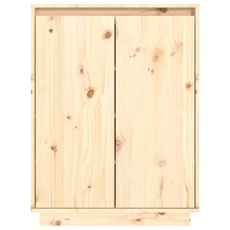 Schoenenkast 60X35X80 Cm Massief Grenenhout