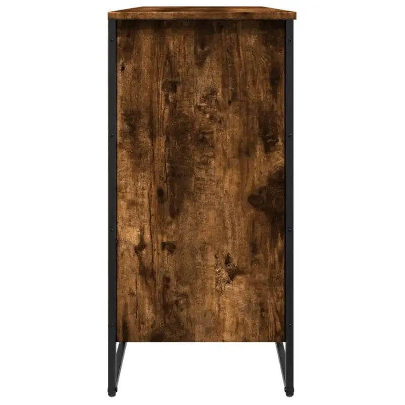 Schoenenkast 80X38X78 Cm Bewerkt Hout Kleurig