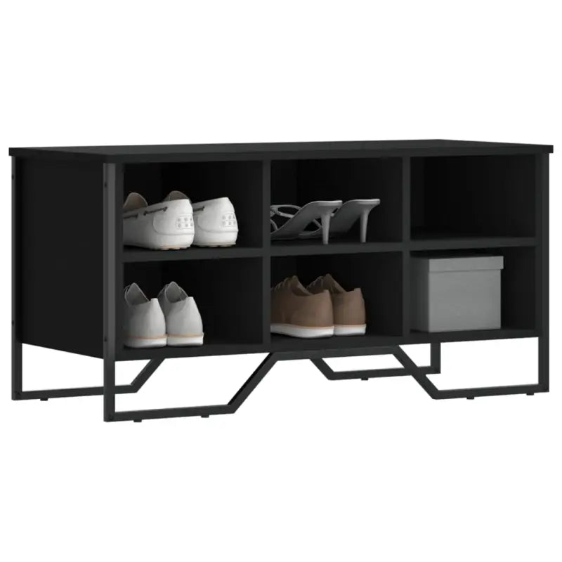 Schoenenkast 90X38X61,5 Cm Bewerkt Hout Kleurig