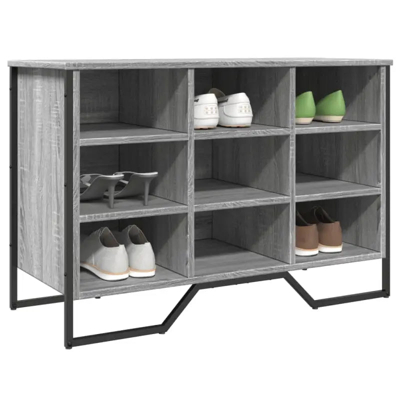 Schoenenkast 90X38X61,5 Cm Bewerkt Hout Kleurig