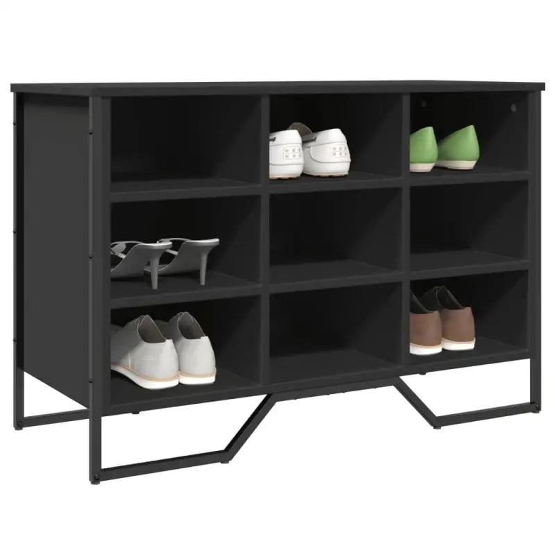 Schoenenkast 90X38X61,5 Cm Bewerkt Hout Kleurig