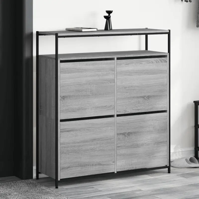 Schoenenkast Bewerkt Hout