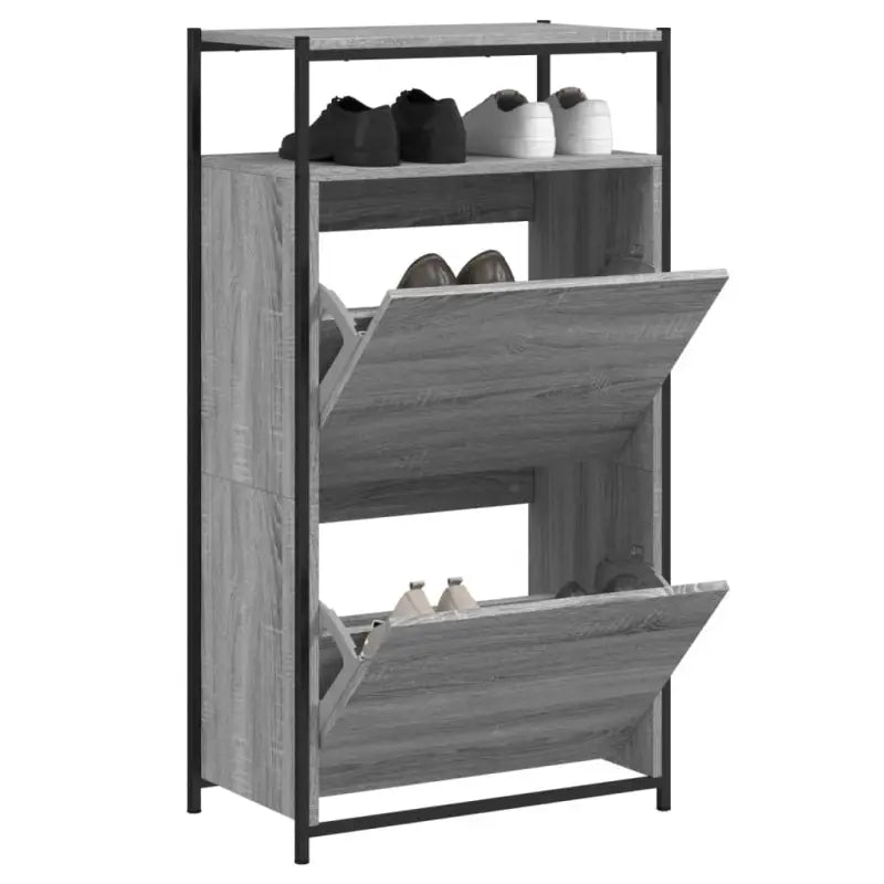 Schoenenkast Bewerkt Hout