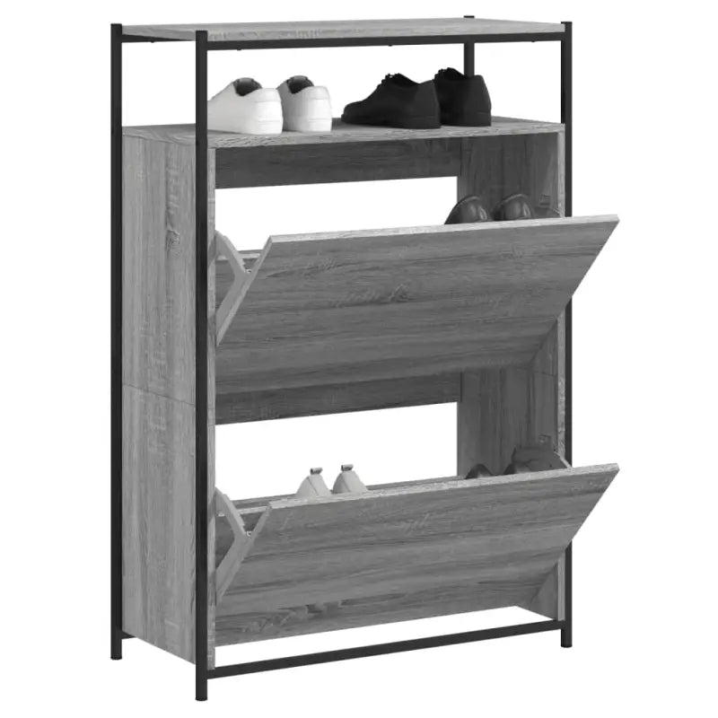 Schoenenkast Bewerkt Hout