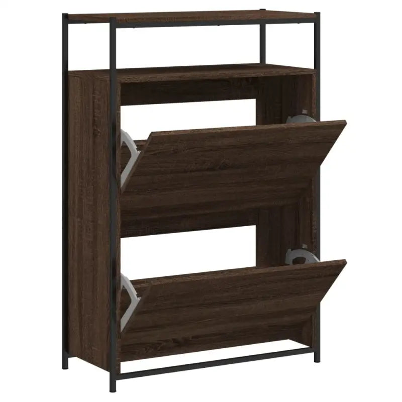 Schoenenkast Bewerkt Hout