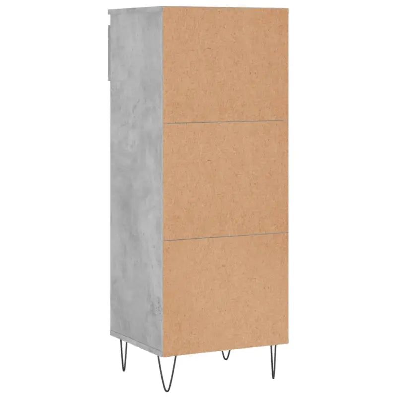 Schoenenkast 40X36X105 Cm Bewerkt Hout