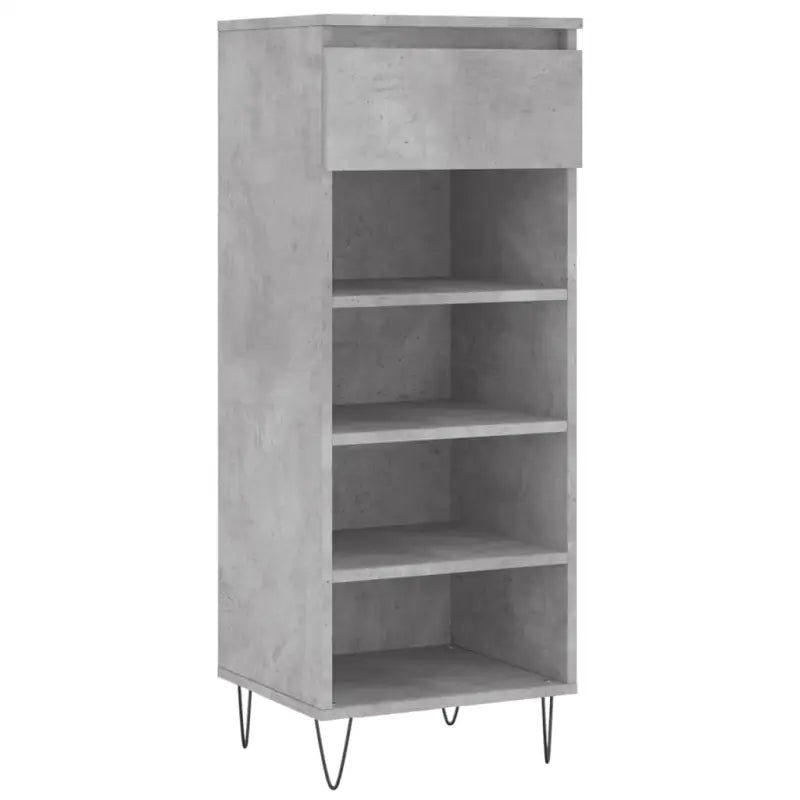 Schoenenkast 40X36X105 Cm Bewerkt Hout