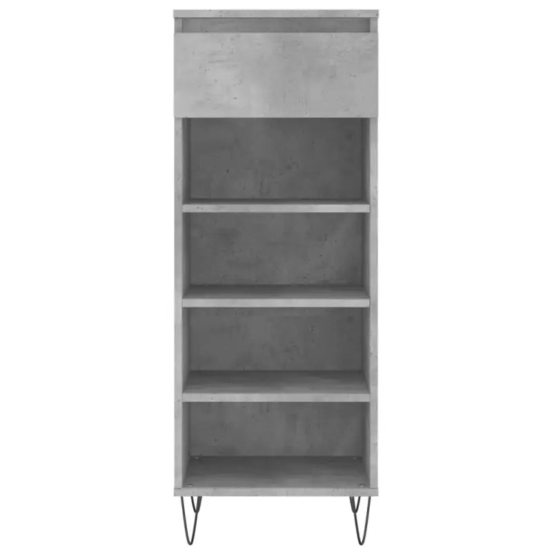 Schoenenkast 40X36X105 Cm Bewerkt Hout