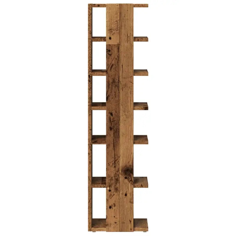 Schoenenkasten 28X27X102 Cm Bewerkt Hout Kleurig