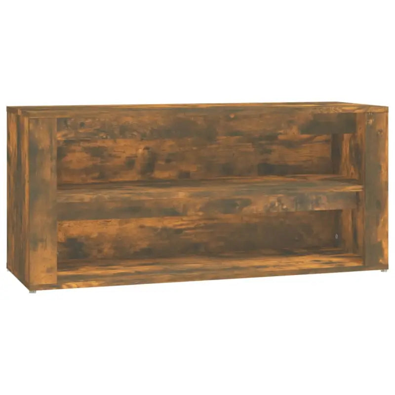 Schoenenrek 100X35X45 Cm Bewerkt Hout Kleurig