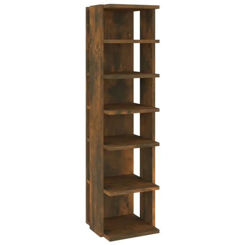 Schoenenrek 27,5X27X102 Cm Bewerkt Hout Kleurig