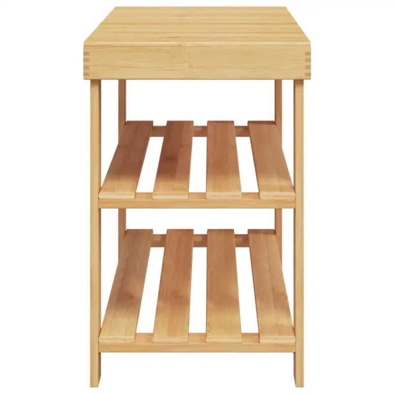 Schoenenrek 3-Laags 70X27,5X45 Cm Bamboe